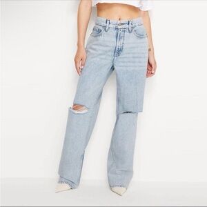 Good American Women’s jeans size 14/32 90’s icon petite straight leg NWOT